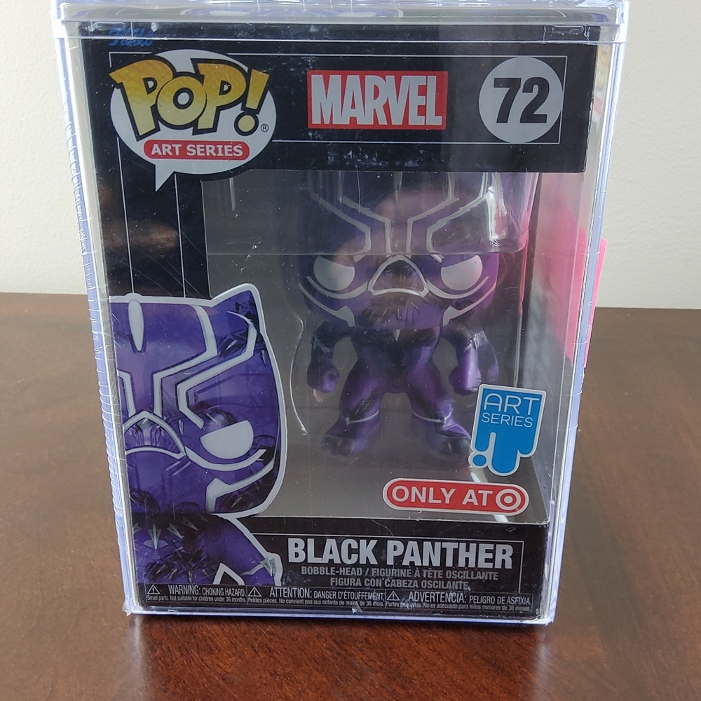 Funko Pop! Art Series Marvel Black Panther 72